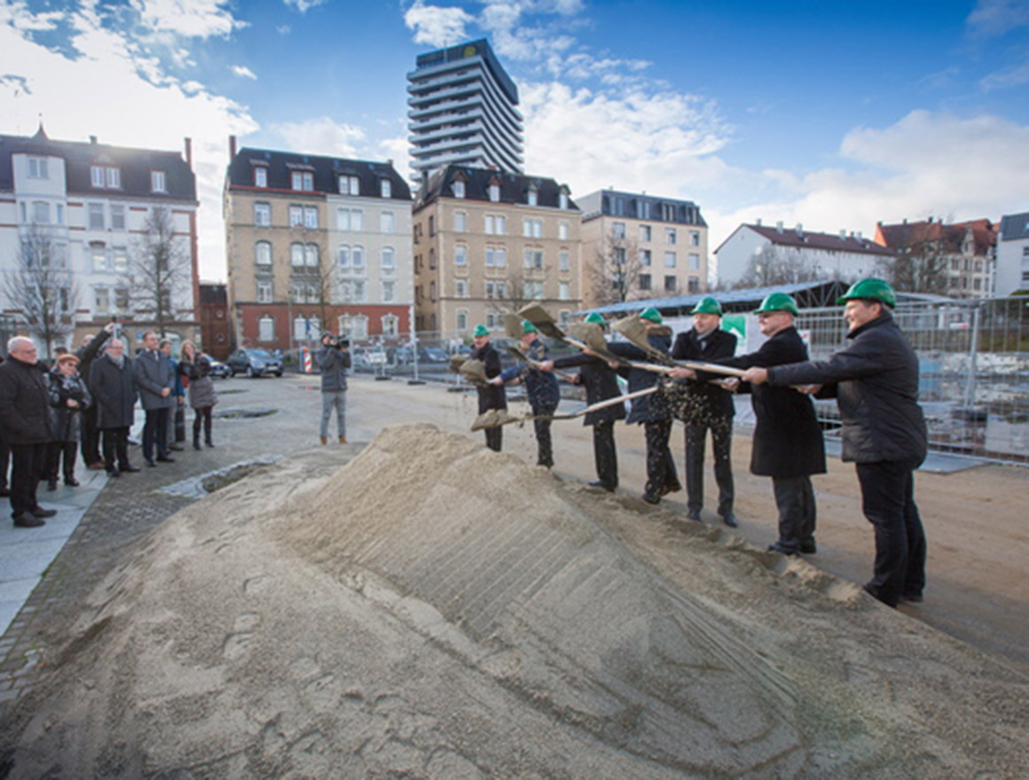 Baubeginn für die Erweiterung des Landratsamtes in Ulm